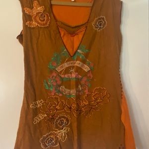 Tori Richards Hawaiian top